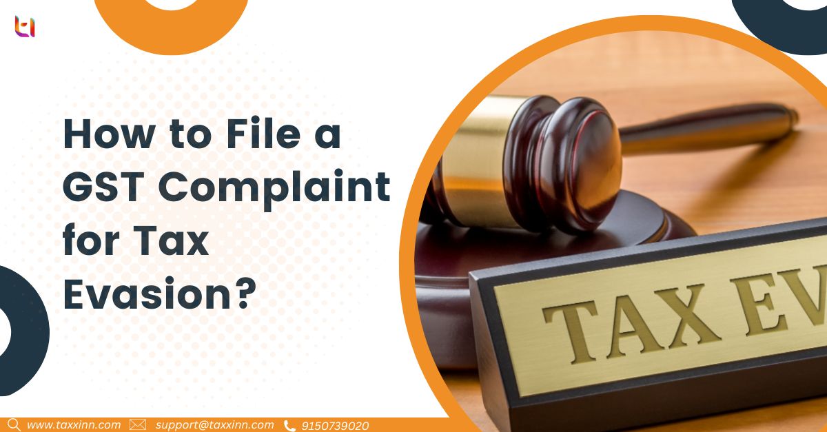 GST Compliant for Tax Evasion