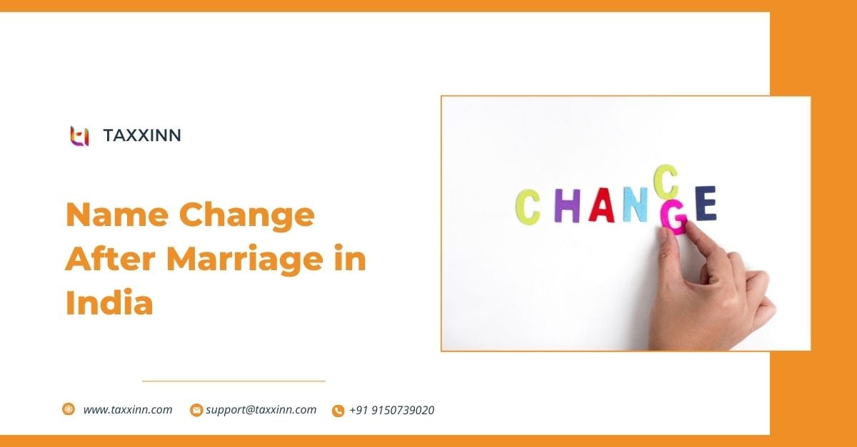 Name Change After Marriage Online in India